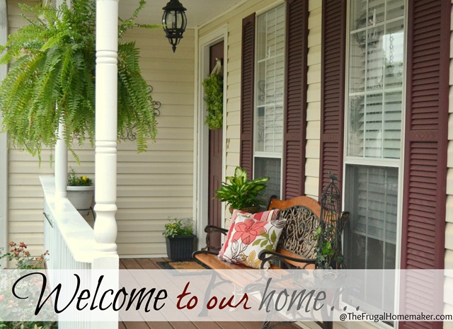 welcome to our home