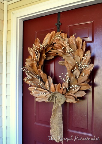magnolia wreath