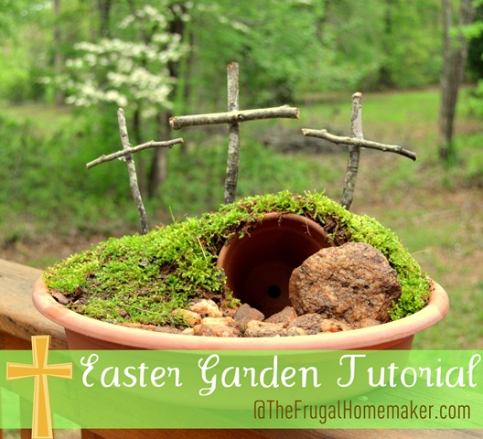 Easter Garden tutorial