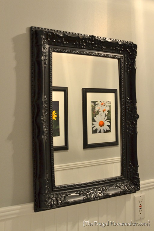 Spray Paint A Mirror Frame, How To Repaint A Mirror Frame