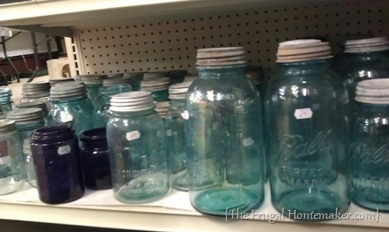 blue mason ball jars