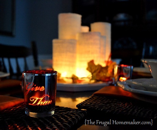 fall table - 20 things I love about fall