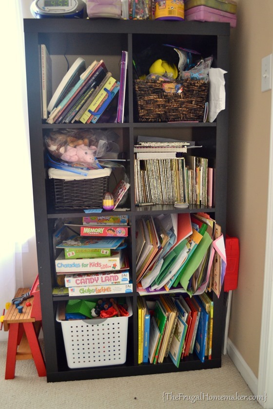 Organizing an Ikea Expedit with Thirty-One