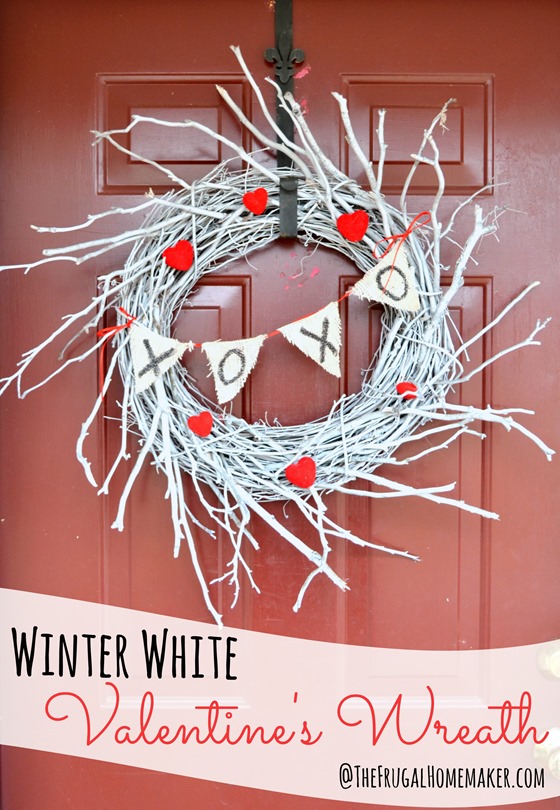 Winter White Valentine's Wreath
