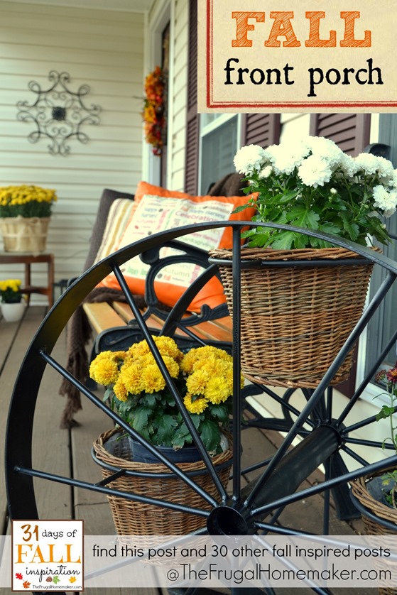 31 Days of Fall Inspiration Fall Front Porch