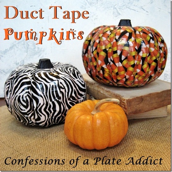 CONFESSIONS OF A PLATE ADDICT Duct Tape Pumpkins_thumb[9]