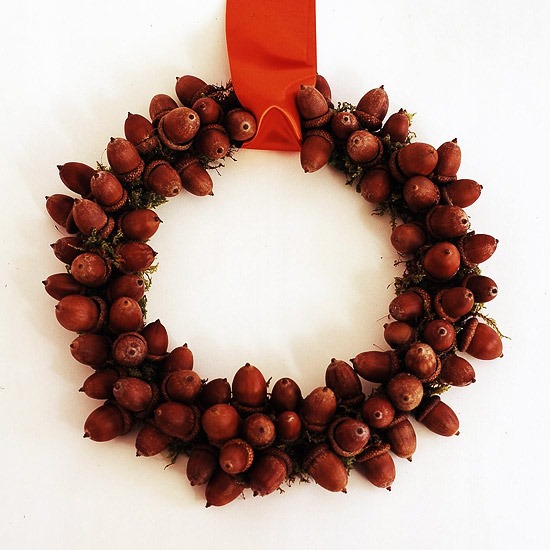 acorn wreath