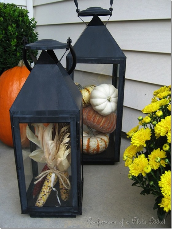 corn in lantern