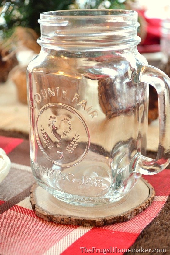 mason jar drinking glass