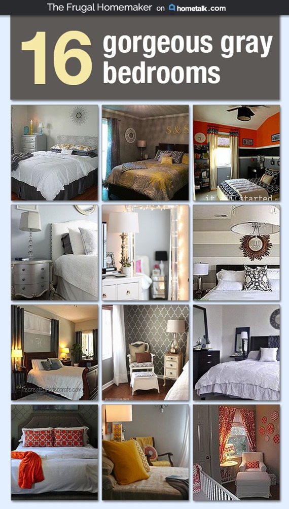 Hometalk 16 Gorgeous Gray Bedrooms