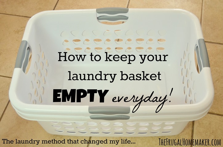how to keep your laundry basket empty