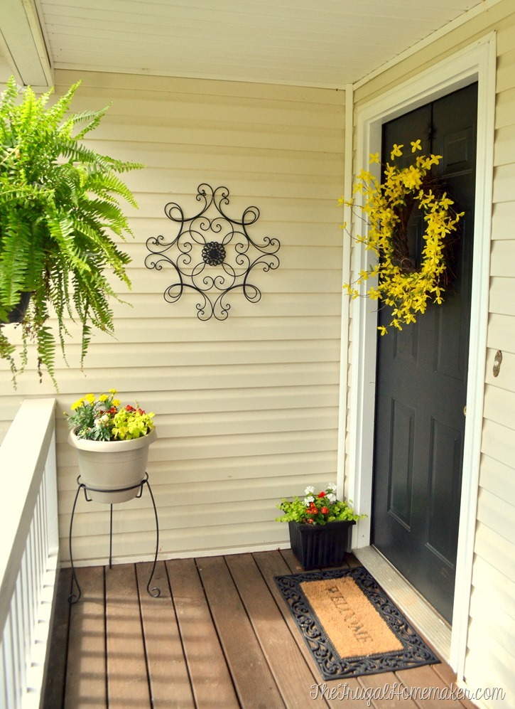 Sprucing up the outdoors for Spring with spray paint