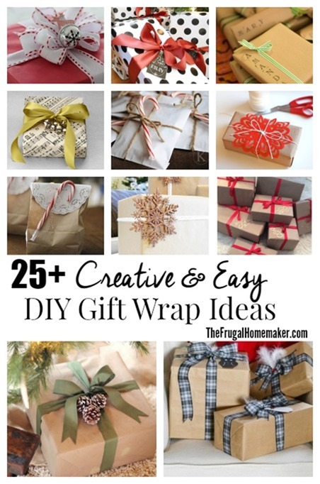 25 Creative & Easy DIY Gift Wrap Ideas