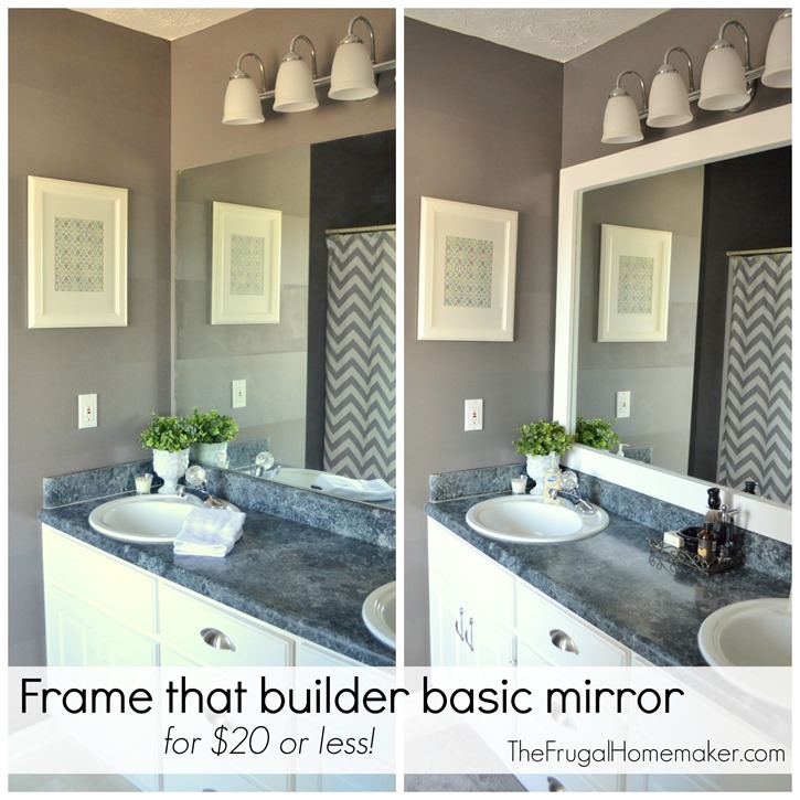 Frame that builder basic mirror (for $20 or less!)