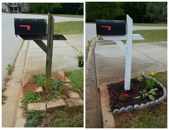mailbox beforeafter