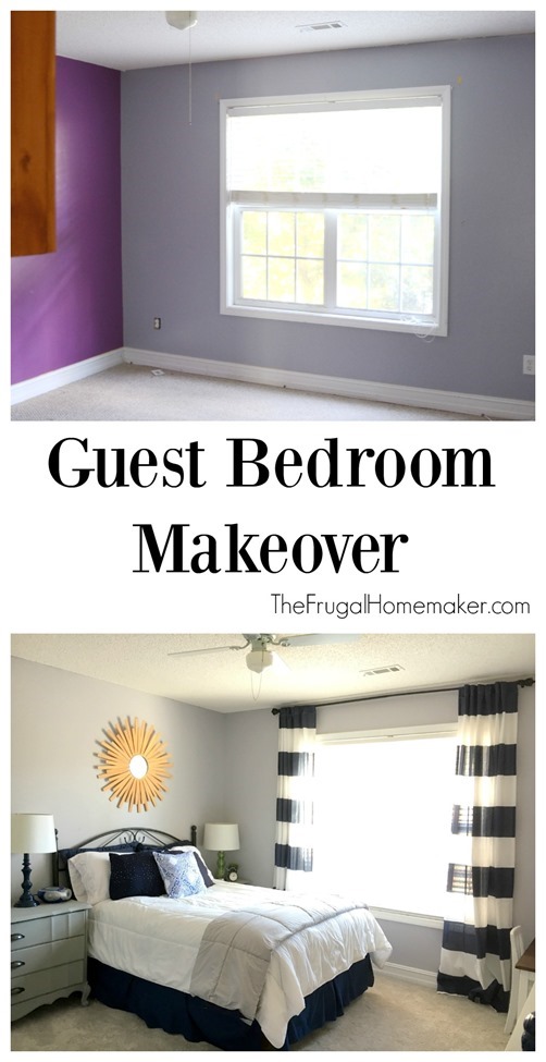Guest bedroom makeover