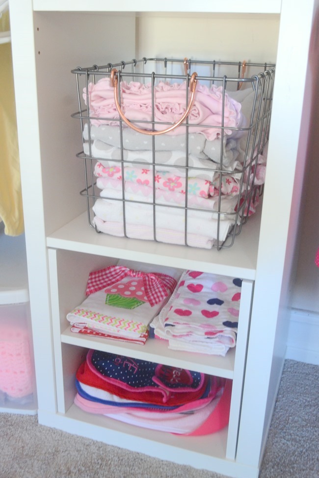 DIY Nursery Closet Organization