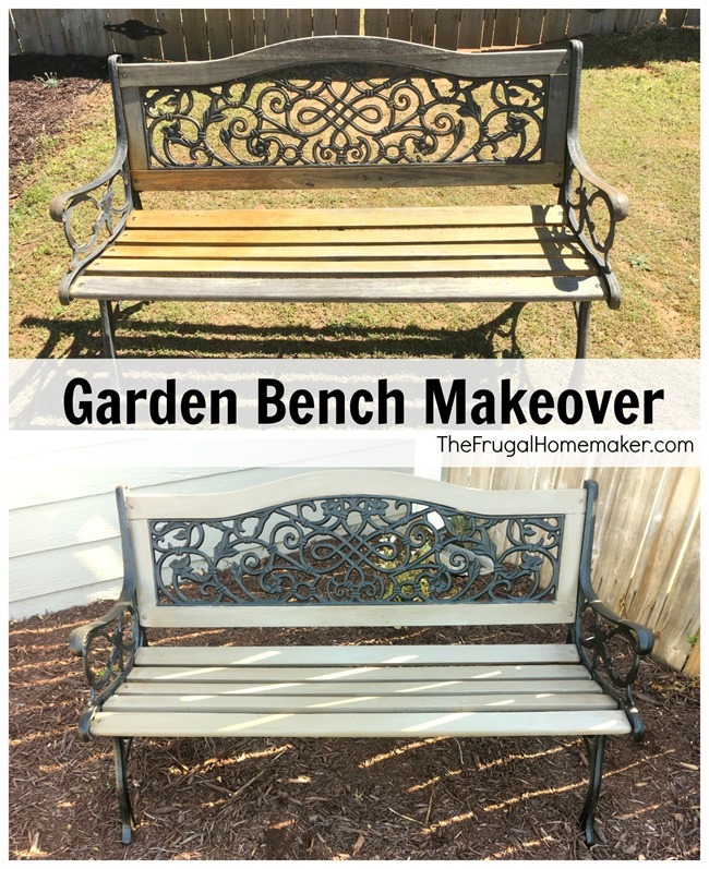 Garden Bench makeover