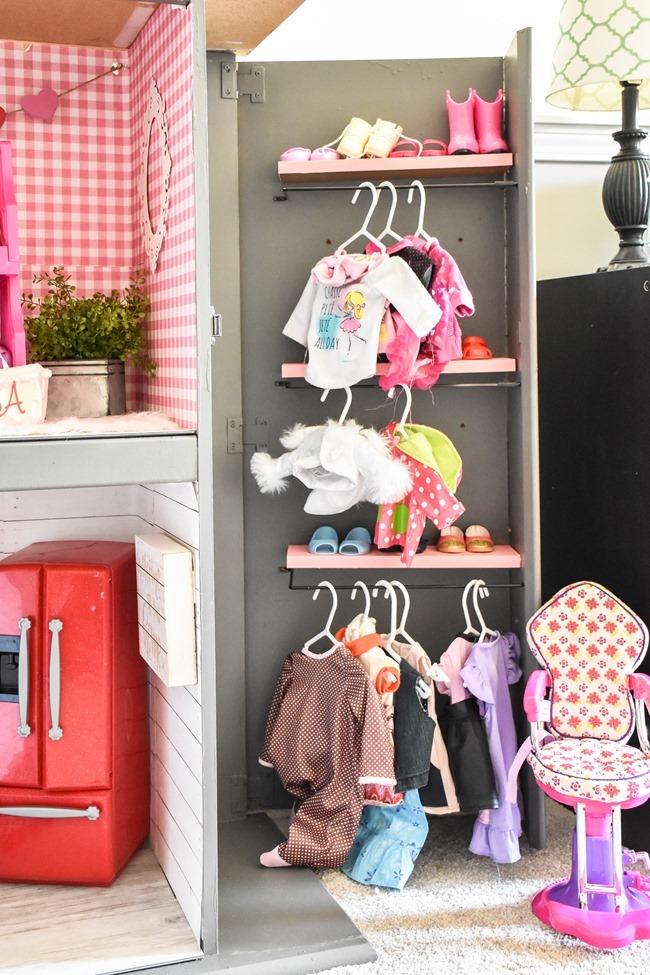Girls cottage themed bedroom and playroom makeover-37